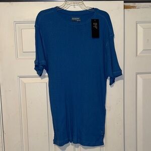 NWT Ferruche Originals Men's Dusty Blue Short Sleeve Tee